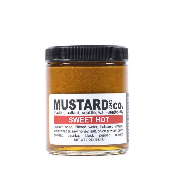 Mustard and Co. - Wholesale Mustard - 7 oz Sweet Hot Mustard