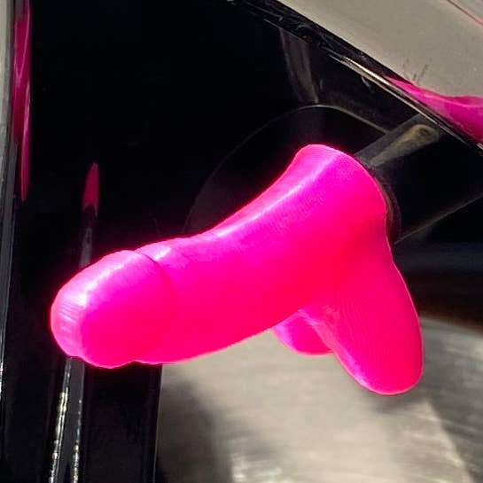 Rosa ROSA NEÓN INTENSO! Tapones Penis Dick Valve de venta al por mayor en Faire0