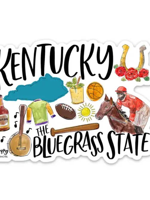 State of Kentucky Magnet for wholesale by Happy By Rachel, LLC