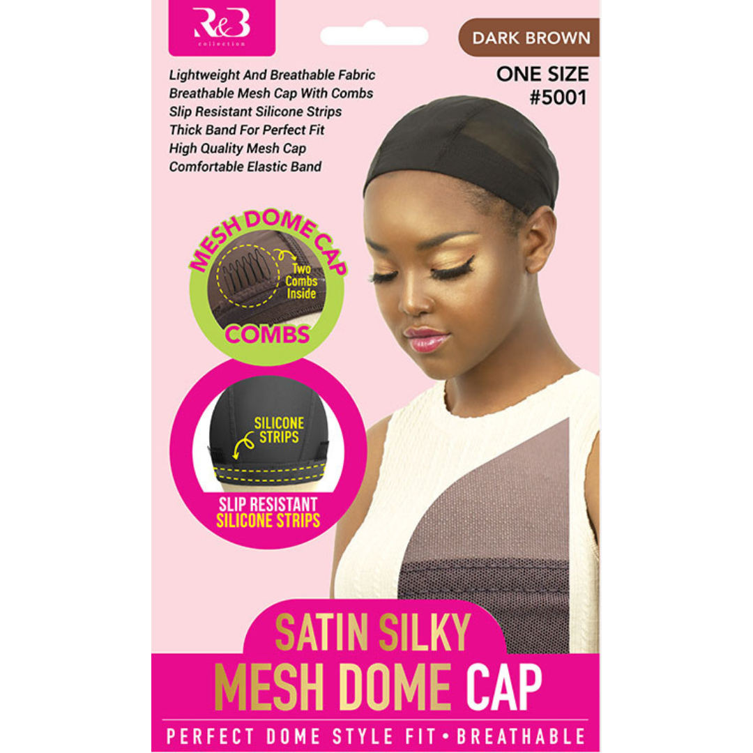 R&B Collection Inc. - Wholesale Wig/Hair Piece - R&B Collection Satin Silky Mesh Dome Wig Cap4