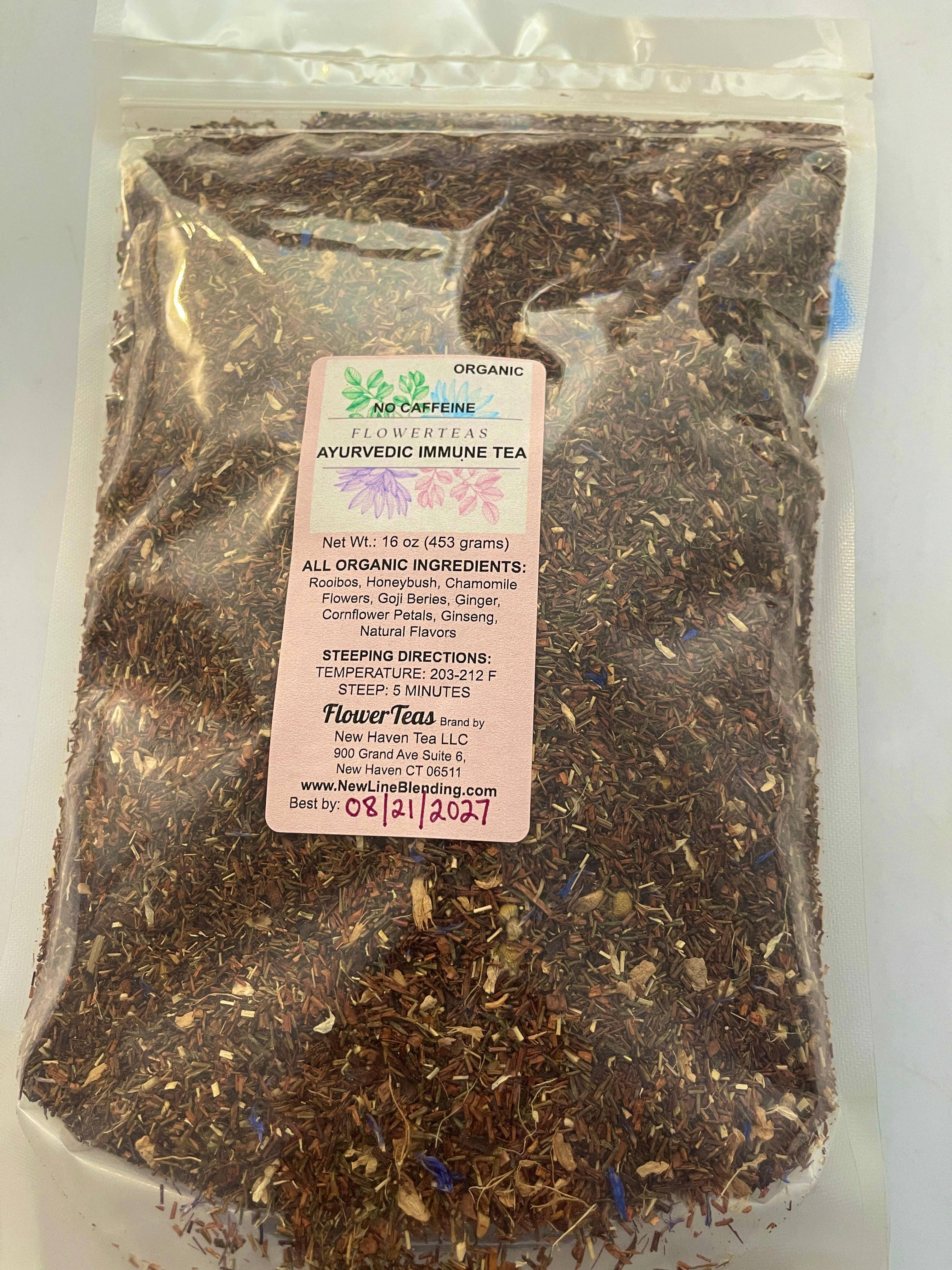 FlowerTeas – Engroshandel Løs te – Løsbladet te i løs vægt 1 lbs Kommerciel brygning Fødevareservice152