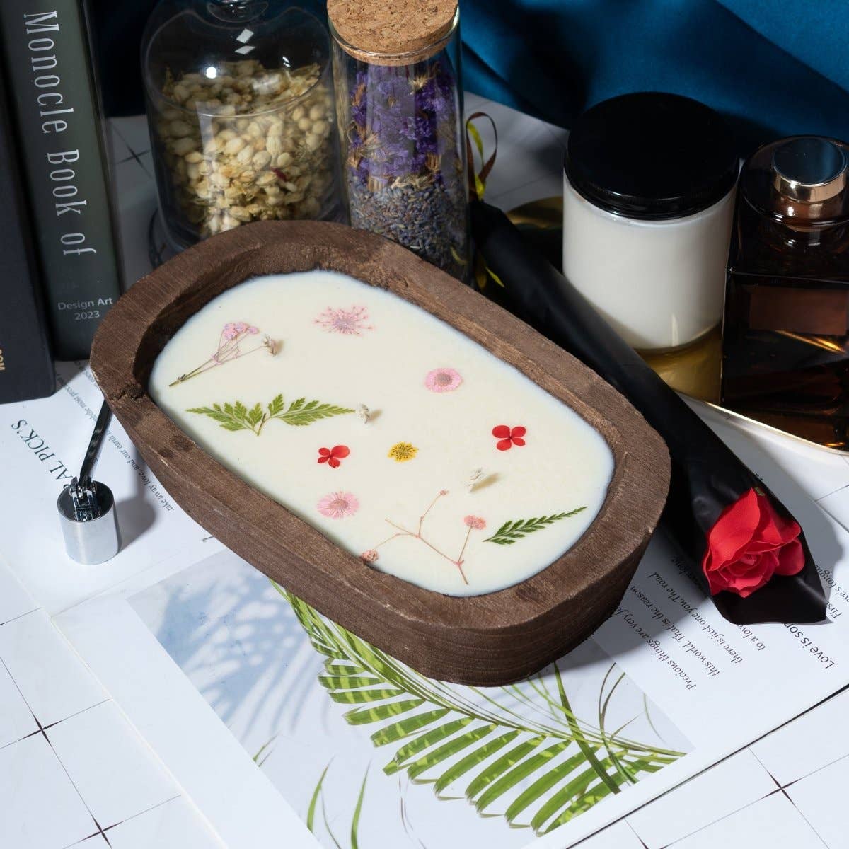 Nairu - A Wellness Boutique - Wholesale Novelty Candle - Garden Rain: Natural Wax Scented Candle