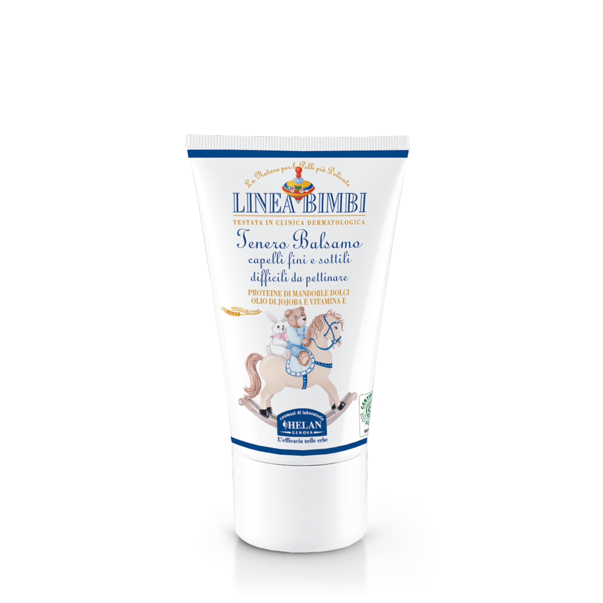 HELAN COSMESI DI LABORATORIO – Amaciador de cabelo - Bebé por atacado – Condicionador suave LINEA BIMBI 50 mL1