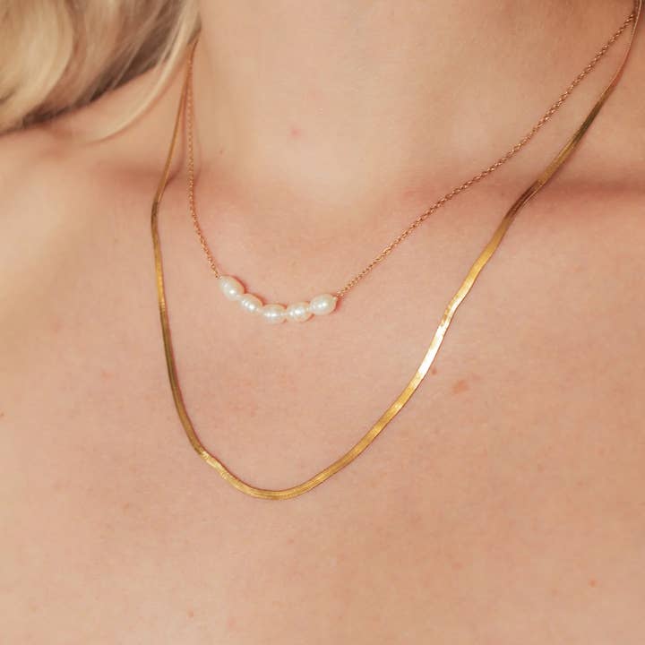 Or Jewelry – Engroshandel Led/kæde halskæde – Marie Sildebens Kædehalskæde2