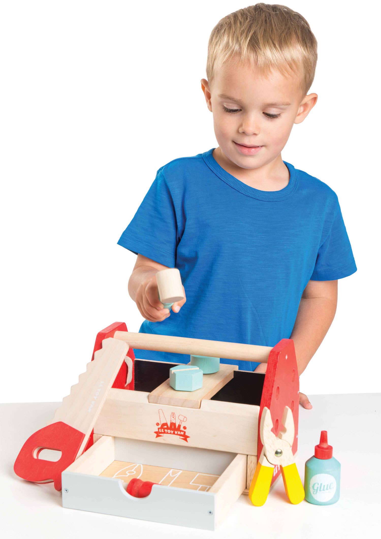 Le Toy Van – Großhandel Spielzeugset – Kinder – Werkzeugkasten TV476 / Tool Box & Wooden Tools11