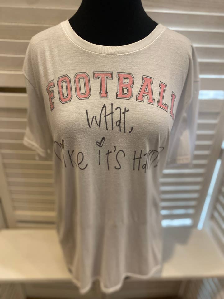 T-shirt "Football Like Its Hard" pour la vente par Loftin Design Co