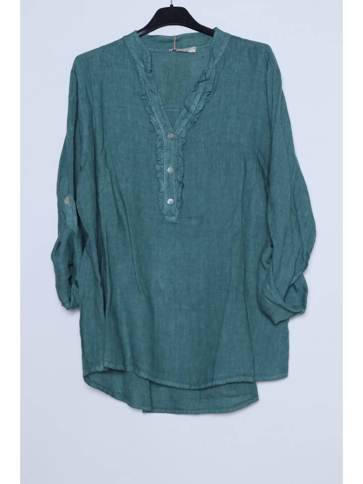 LÉA & LUC – wholesale Blouse – Women’s – 100% Linen Blouse REF. 664916