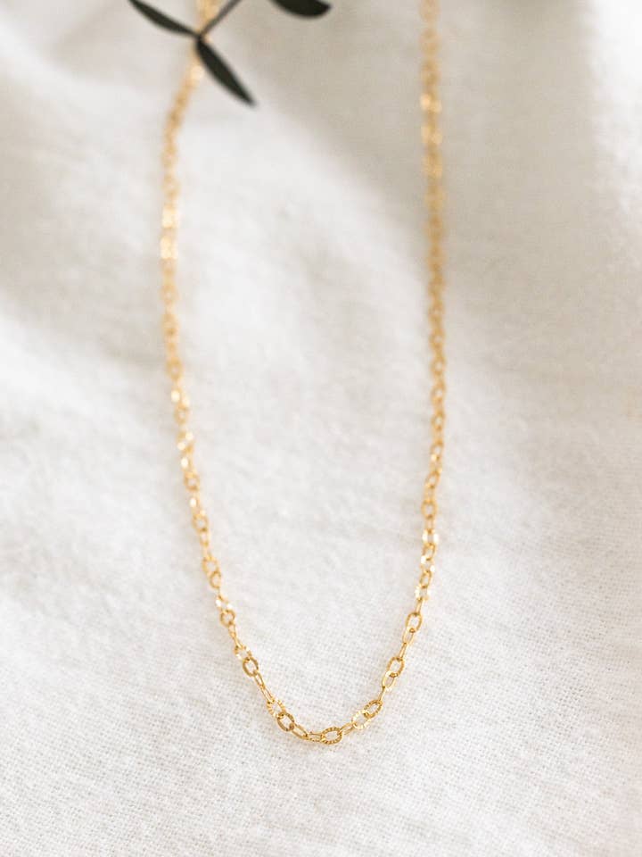 Textured Plain Necklace for wholesale by Laine Honolulu