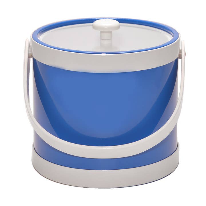Blauer Frühling 3 qt. Eiskübel für den Großhandel von MR. ICE BUCKET, LLC.