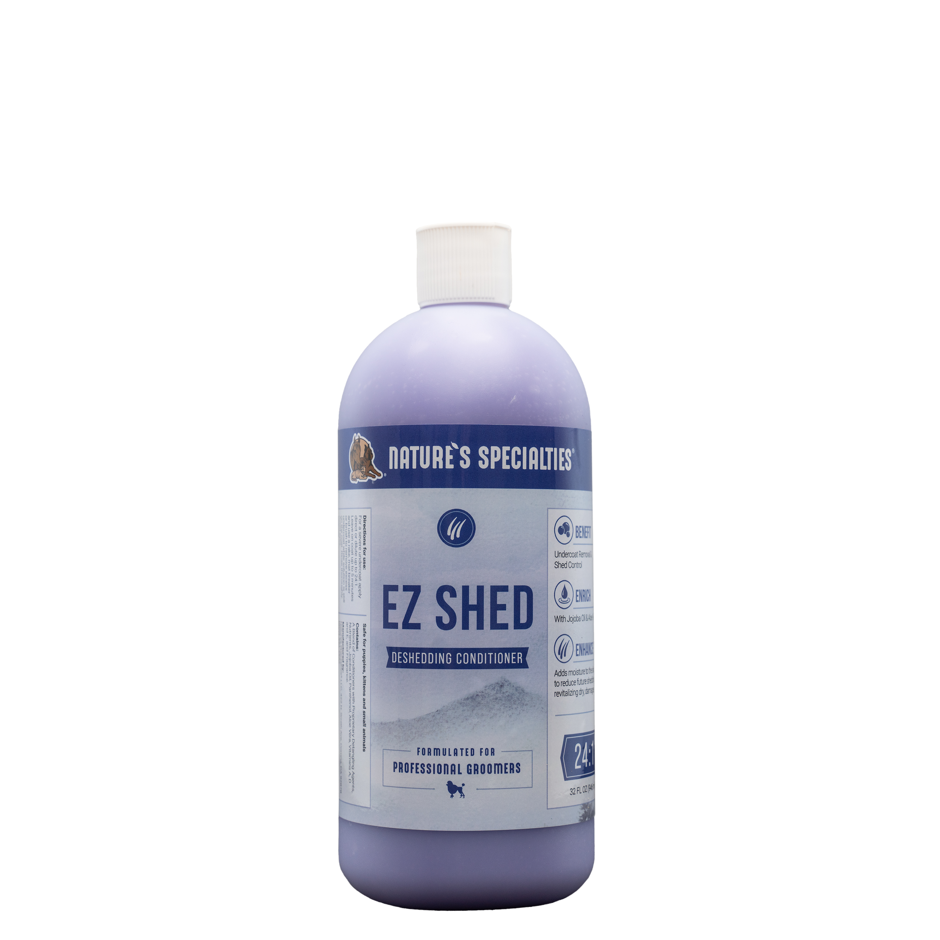 Nature's Specialties - Vente Après-shampoing – chien - Après-shampoing EZ Shed Deshedding1