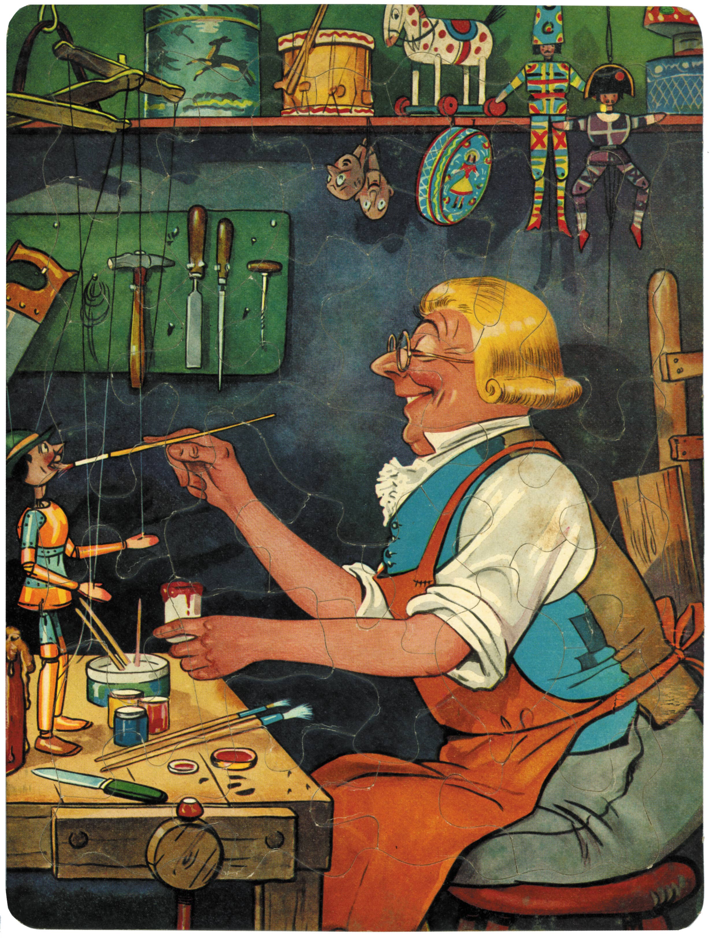 Perisphere & Trylon – Großhandel Puzzle – Kinder – PINOCCHIO-PUZZLESET4