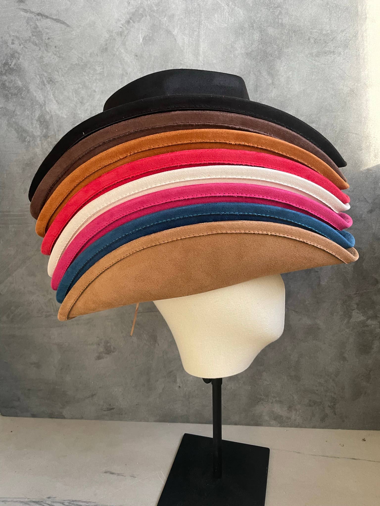 Love and Thyme – wholesale Cowboy Hat – Women’s – Best Seller! VEGAN SUEDE  COWBOY HAT7