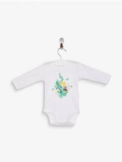 Body bianco Jack e il fagiolo magico per la vendita all'ingrosso da parte di Nos poussins chéris