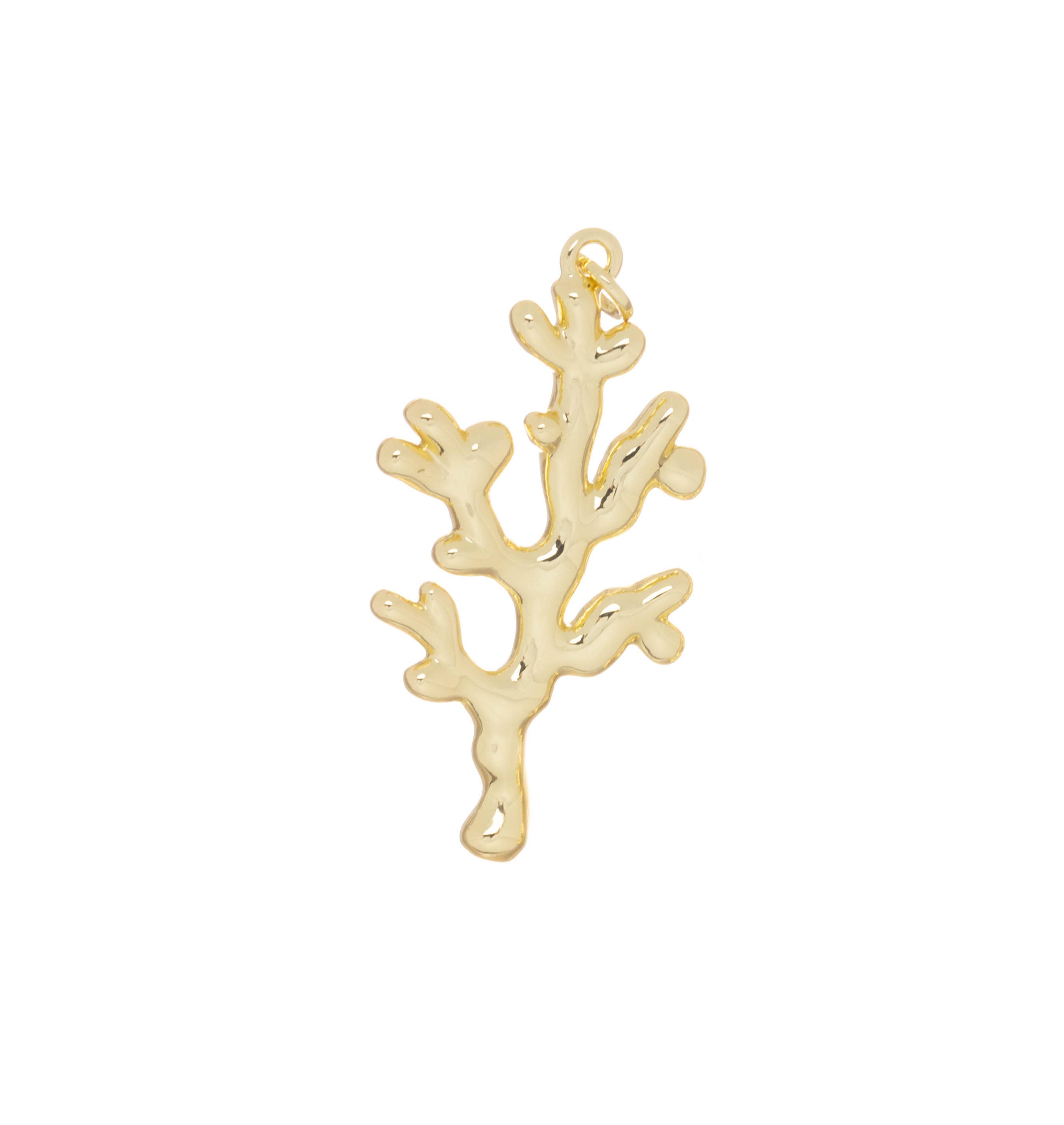 Jewel Pledge - Wholesale Individual Charm/Pendant - Ocean Coral Branch Charm for Necklace and Earrings CPG27483