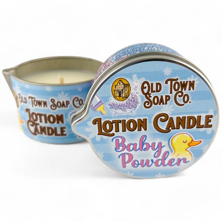 Old Town Soap Co. – wholesale Travel candles – Lotion Candles - in our Best Selling Scents -Unique Skincare