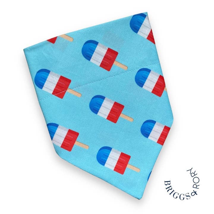 Bandana pour chien popsicle pour la vente par Briggs & Rory