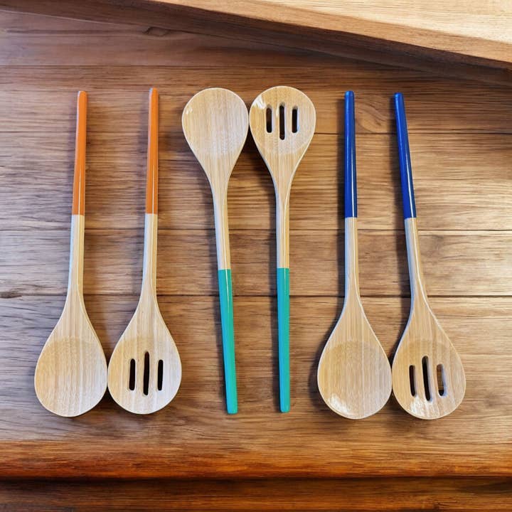 albert L. (punkt) Inc. - Wholesale Serving Utensil - Refined Bamboo Server Set25