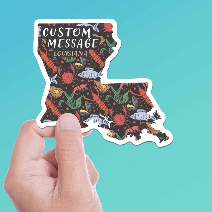 Sentinel Supply - Wholesale Sticker - Custom Louisiana Sticker - Southern Name Drop Decal