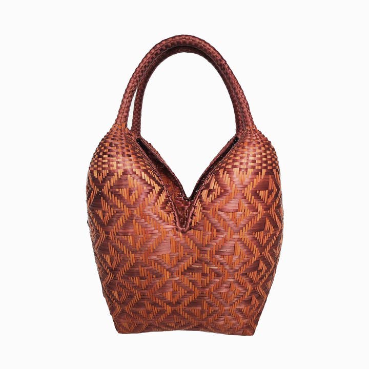 Cestino Cuatro Tetas - Decorazione e conservazione della casa in rafia di paglia per la vendita all'ingrosso da parte di Coro Cora™