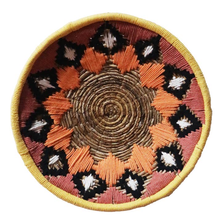 Fire Wall Decoration from Banana Tree Orange | 40 cm for wholesale by DUA