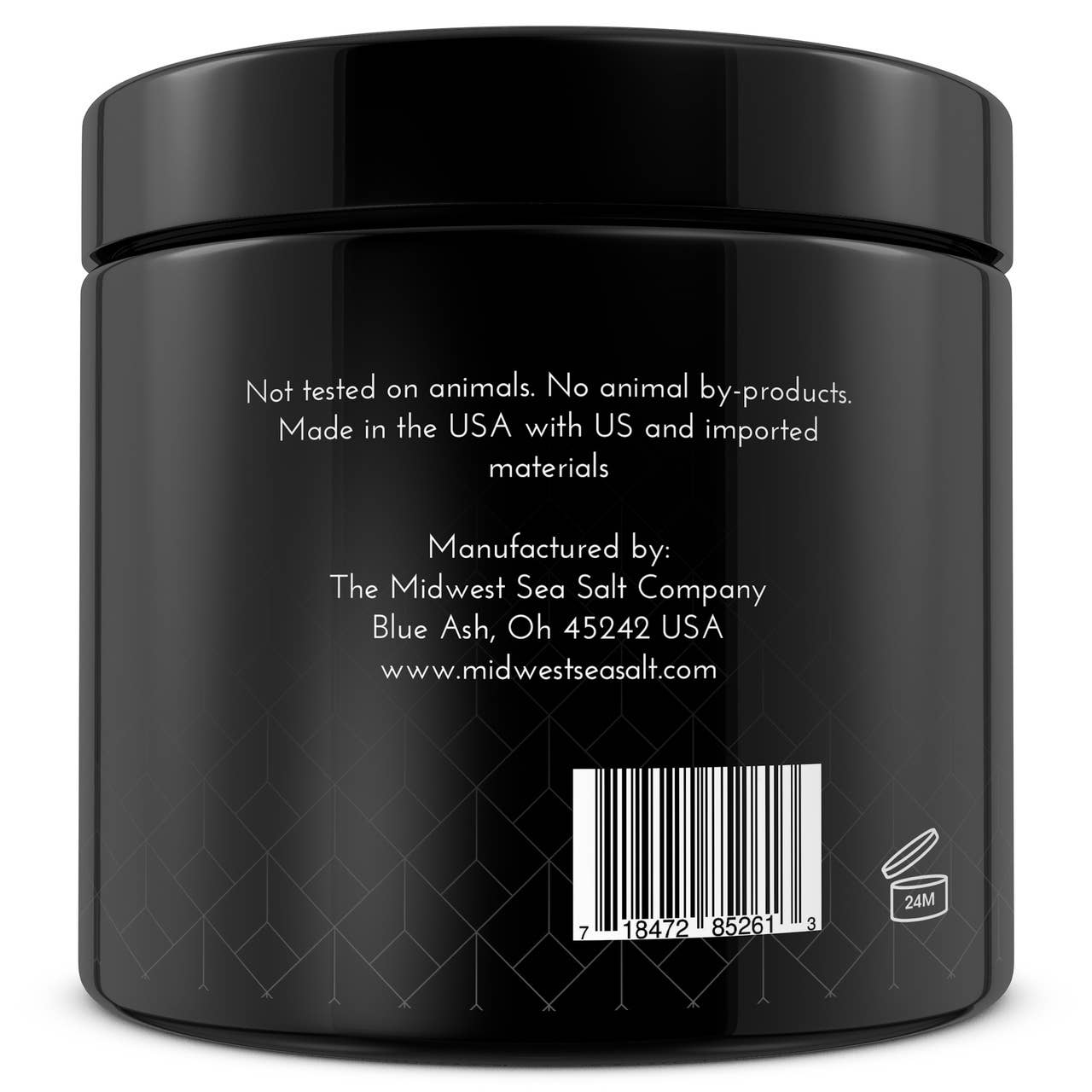 The Midwest Sea Salt Company - Wholesale Skincare Face Mask - Detox Dead Sea Mud Clay Mask 16oz (453gr)2