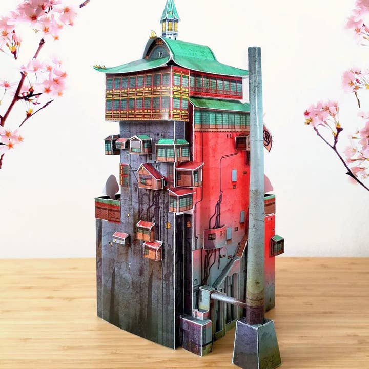 KikoIlustrador - Wholesale DIY Craft Kit - SPA - Cut-out Model - Booklet for Assembly1