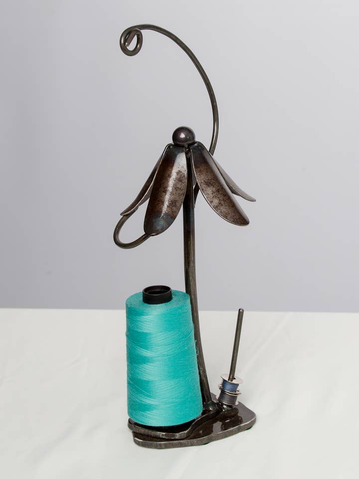 Portafilo Laura a fiore singolo per la vendita all'ingrosso da parte di Pauls Metal Petals