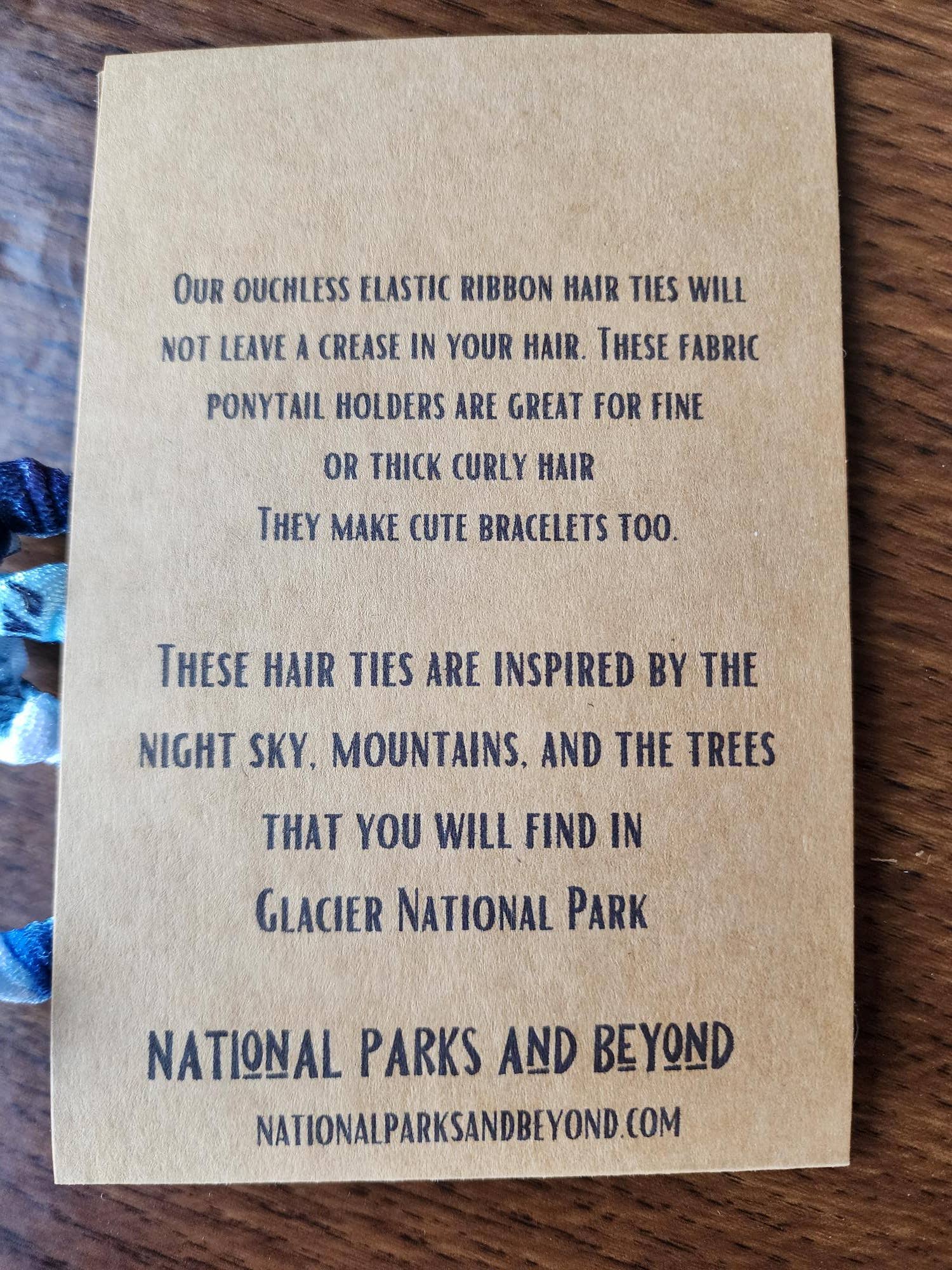 National Parks and Beyond - Wholesale Hair Tie - National Park Inspired Hair Bands7
