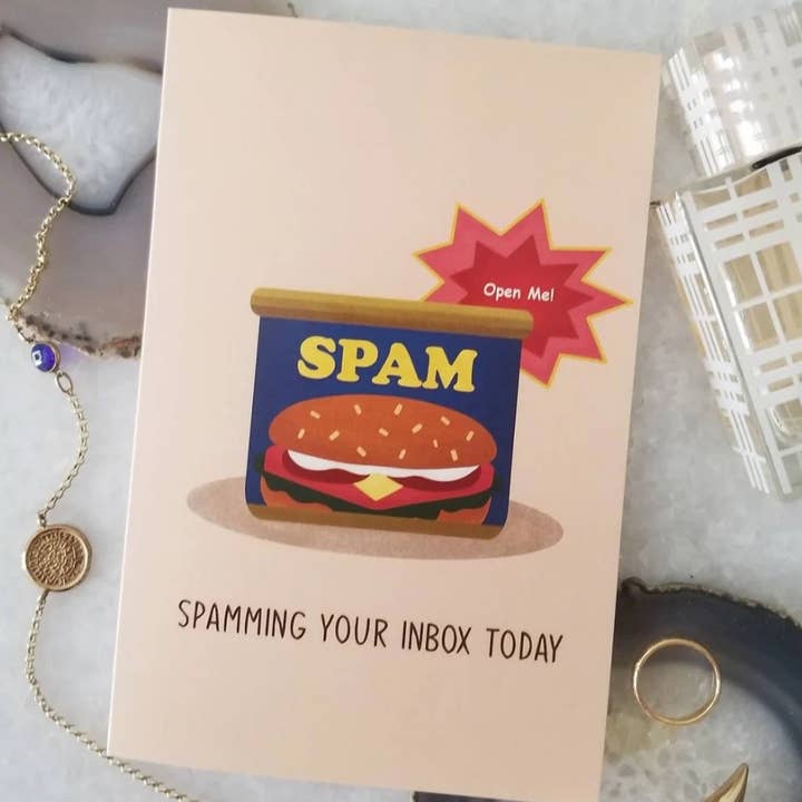 Just Because Card - Funny Greeting Card - Friendship Card for wholesale by Science cobs