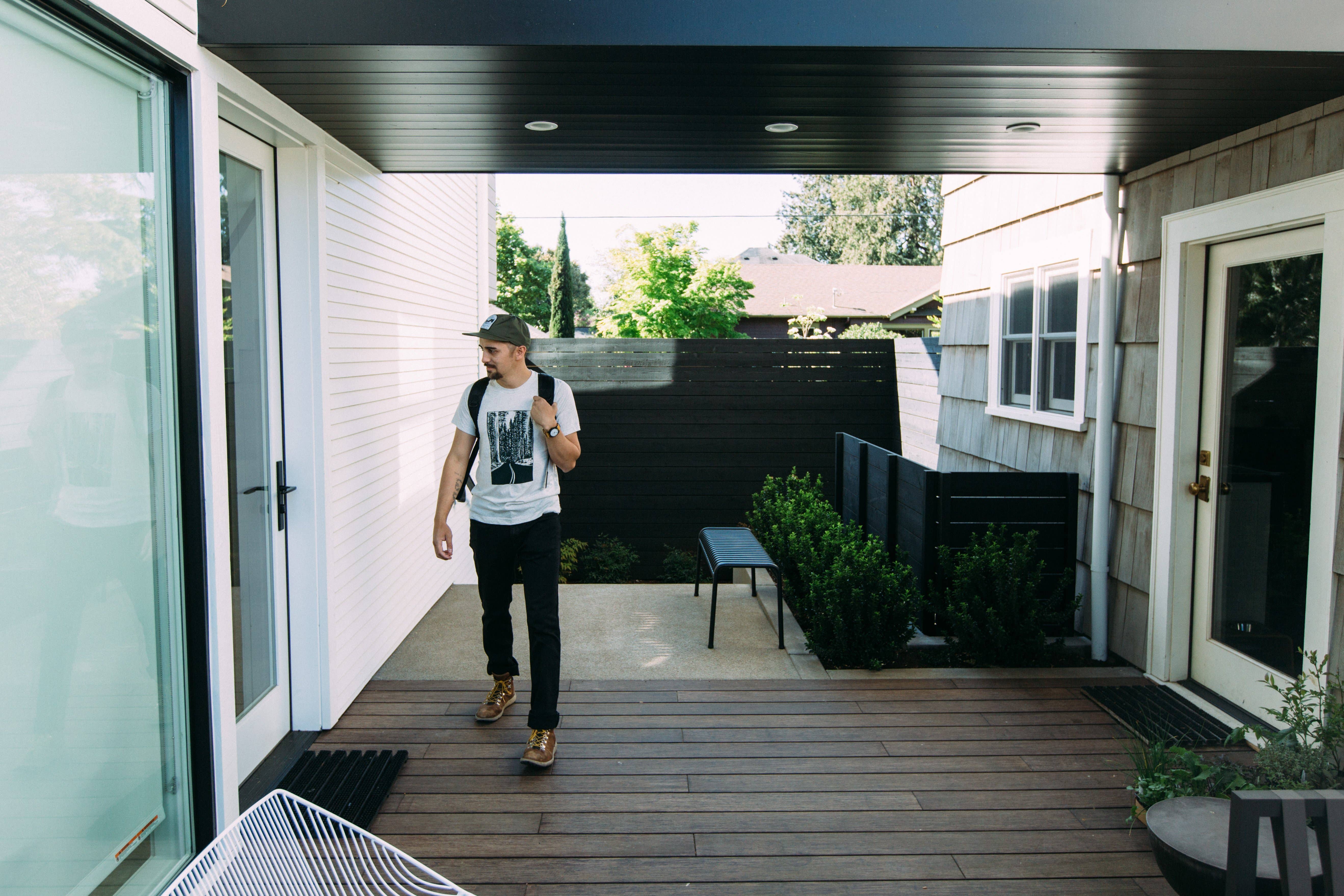 Moore Collection - Wholesale T-shirt met print - Uniseks - Redwoods Tee-havermout3