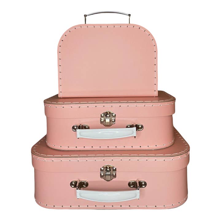 The All Set Company - Wholesale Decorative Box - Decorative Storage Box - Suitcase Style - Nested Set of 31