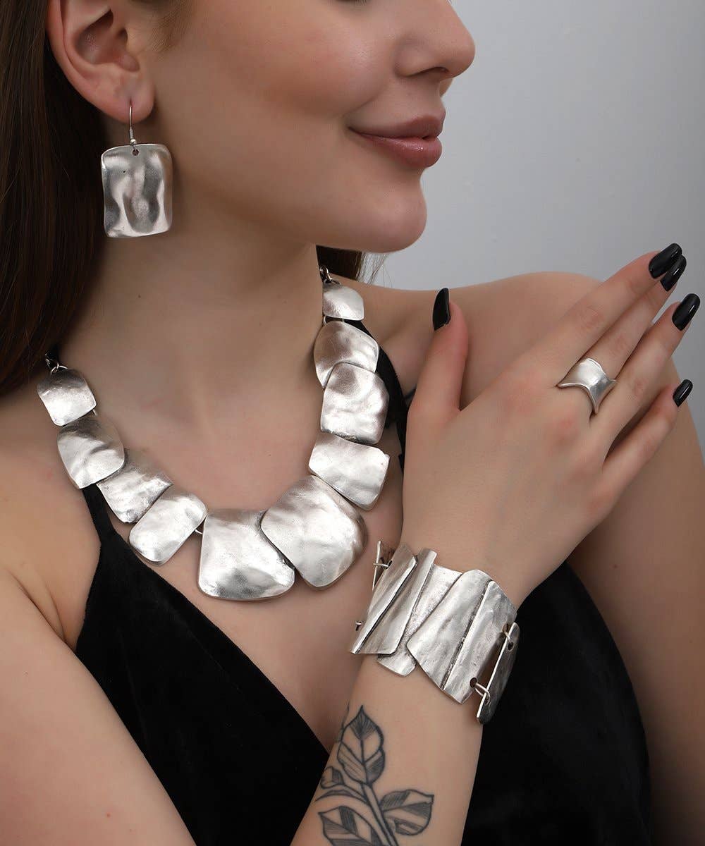 AVENS - Venta al por mayor Juegos de joyas - Conjunto de joyas chapadas en plata fina