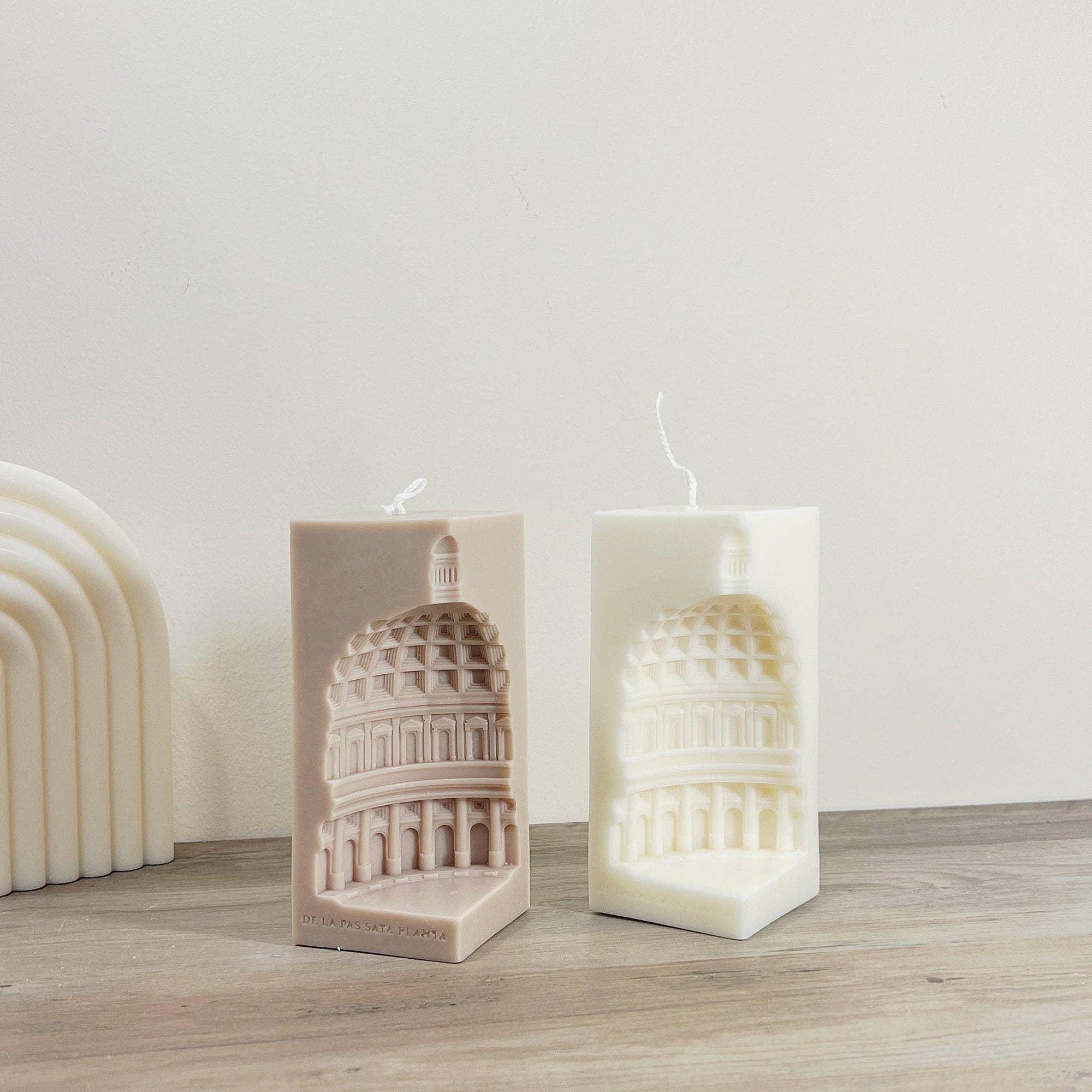 Eli and Things - Wholesale Novelty Candle - Aesthetic Candles - Roman Architectural Candle - Pantheon0