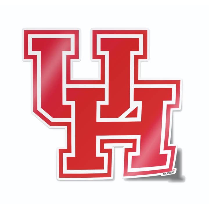 Nudge Printing - Wholesale Sticker - University of Houston UH Car Decal
