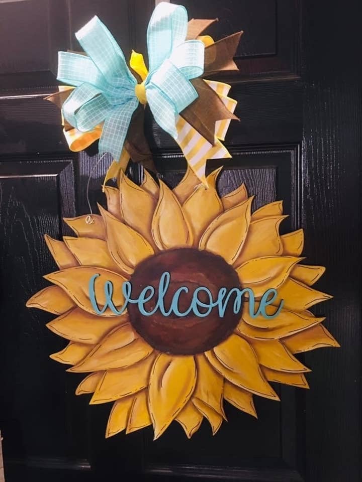 Tournesol avec Bienvenue pour la vente par Chelle Belle's Creations
