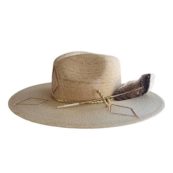 PETRA SAVAGE - Wholesale Straw Hat - Women's - BATIK Women's Western Straw Hat