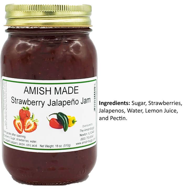 Arndt's Fudgery LLC - Vente Confiture/gelée - Confiture et gelée Amish Made 16 oz6