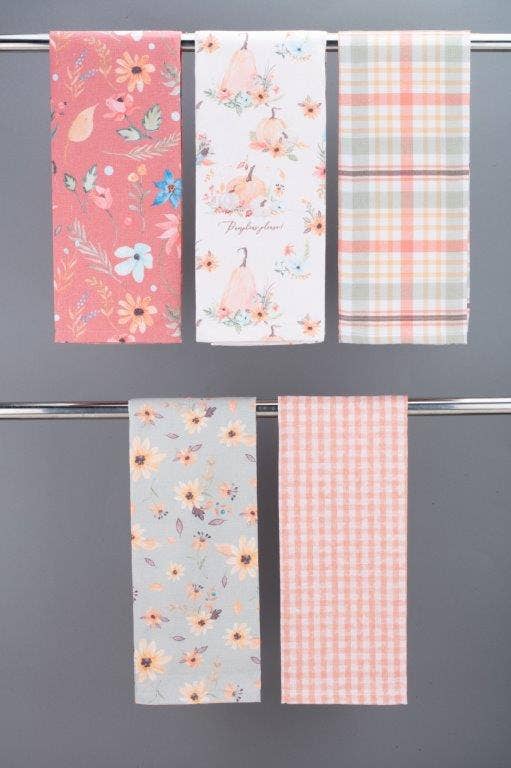 Duke Imports - Wholesale Tea Towel - "Hello Fall" Assorted Display of Designer Towels8