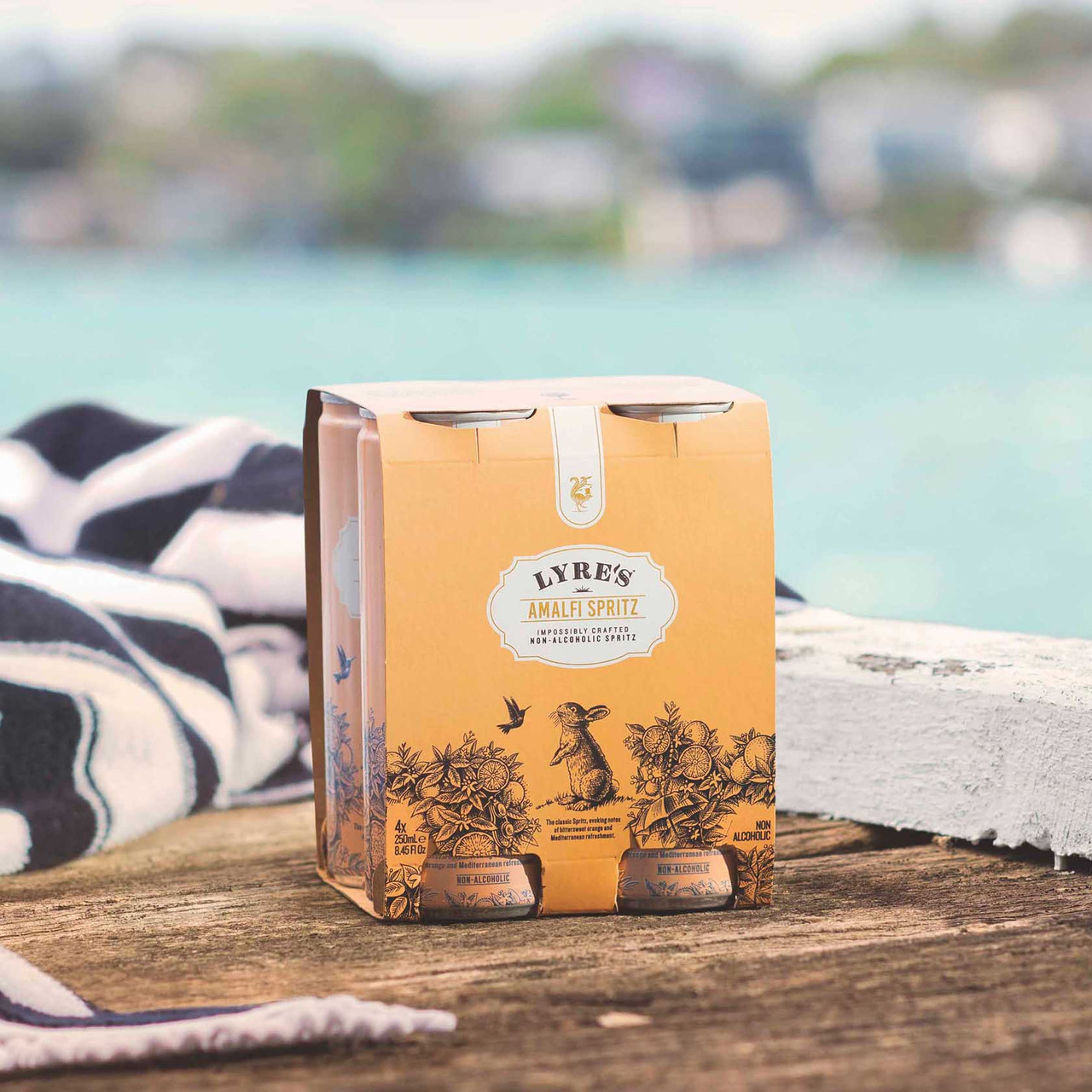 Zepeim - Wholesale Non-Alcoholic Aperitif/Mocktail - Lyre's Amalfi Spritz Ready To Drink Non-Alcoholic Can2