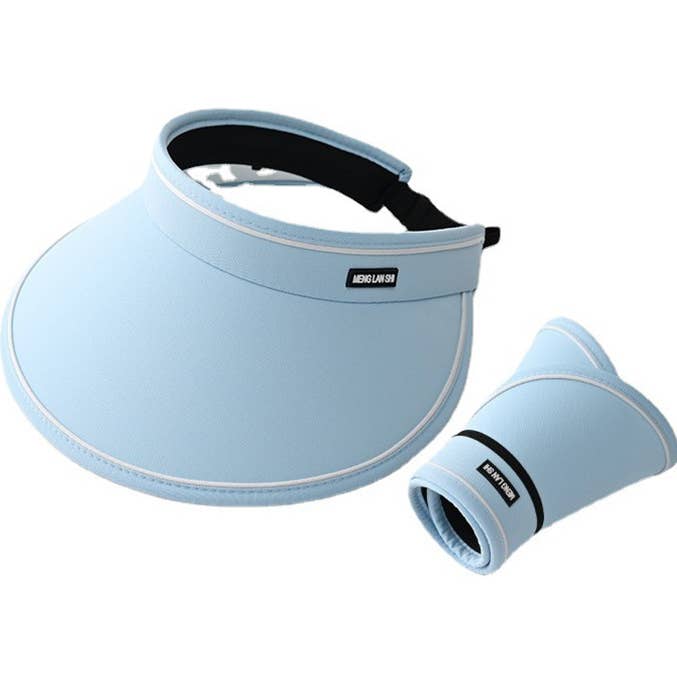 UNISHE – wholesale Visor – Women's – Plain Sun Proof Hat MOQ 3pcs ZK1417