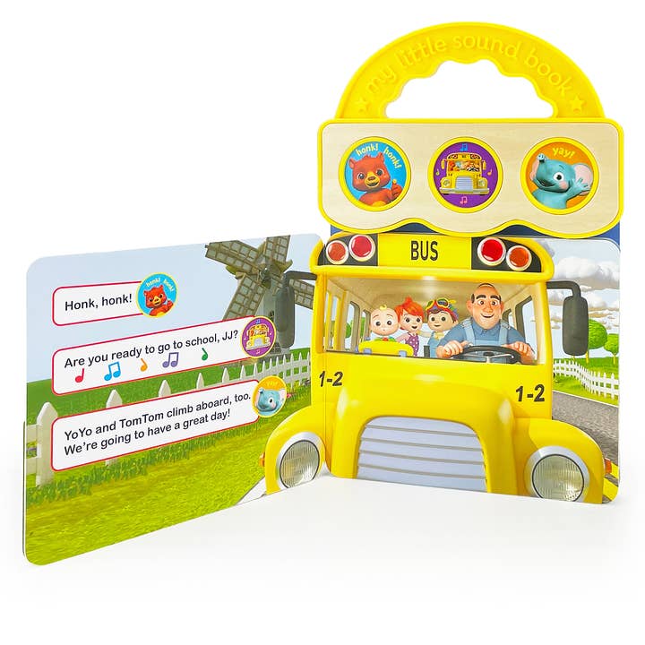 Cottage Door Press - Wholesale Book - Kids - CoComelon Wheels on the Bus School Song Sound Book