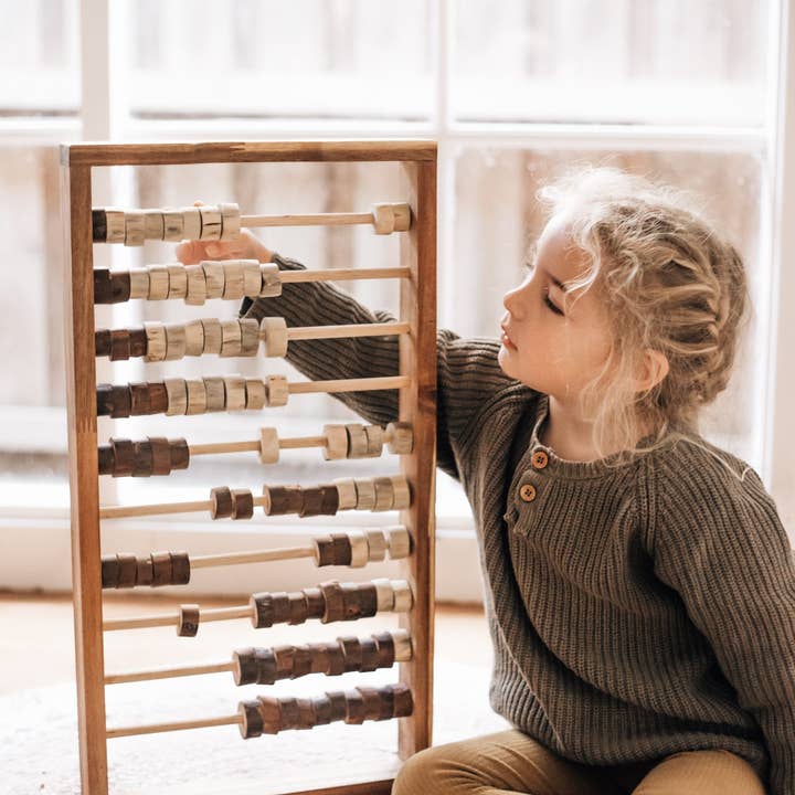 Q Toys - Wholesale Wood Toy - Kids - Tree Abacus1