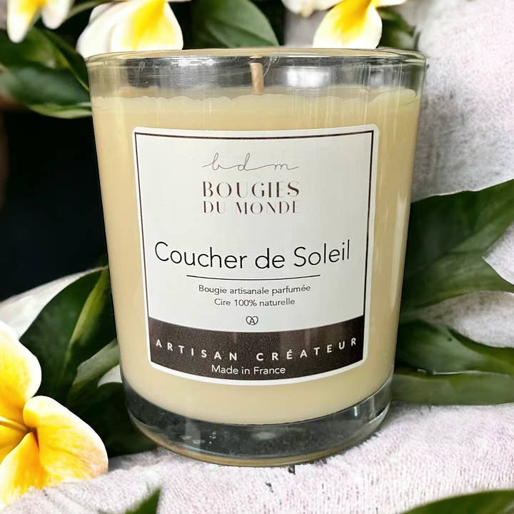 Bougies Du Monde - Wholesale Jar/Filled Candle - Sunset Scented Candle0