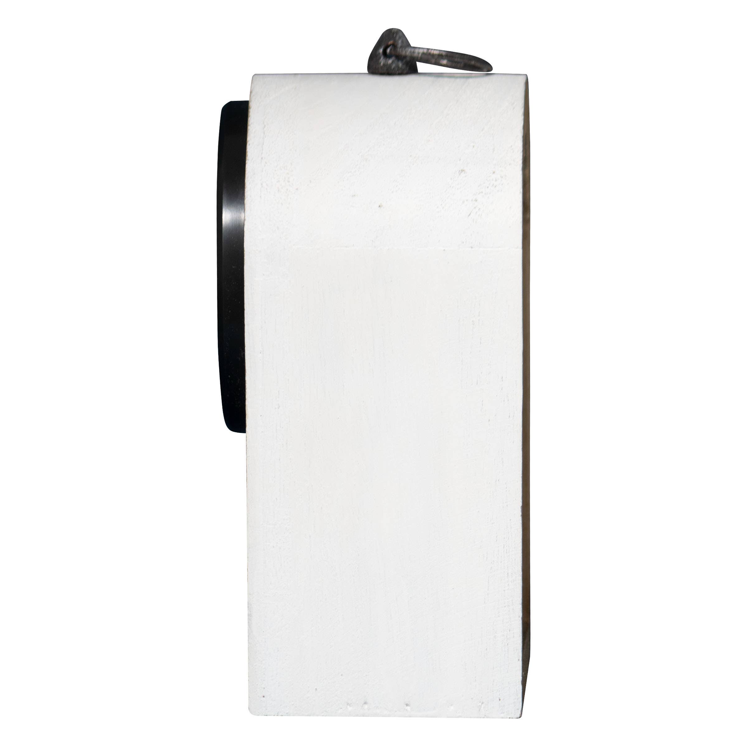 Foreside Home & Garden - Wholesale Desk Clock - Maxwell Rustic Wood Battery Operated Tabletop Clock4