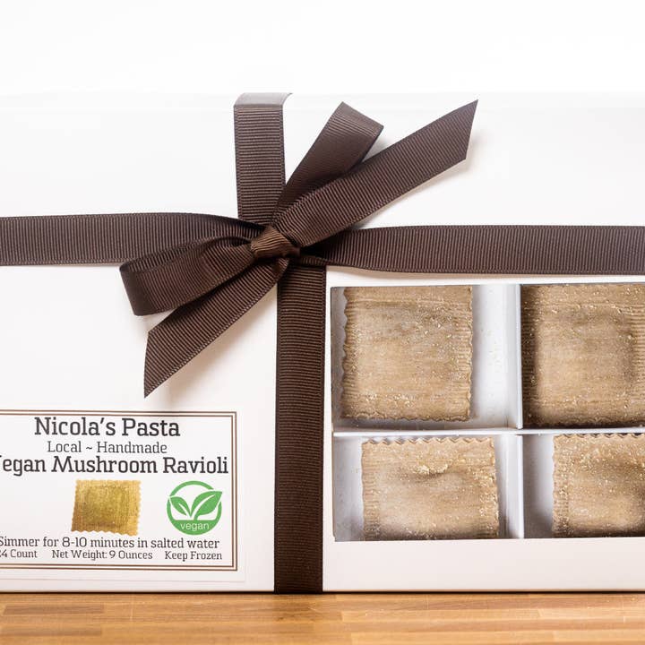 Nicola's Marketplace - Wholesale Pasta - Vegan Mushroom Ravioli