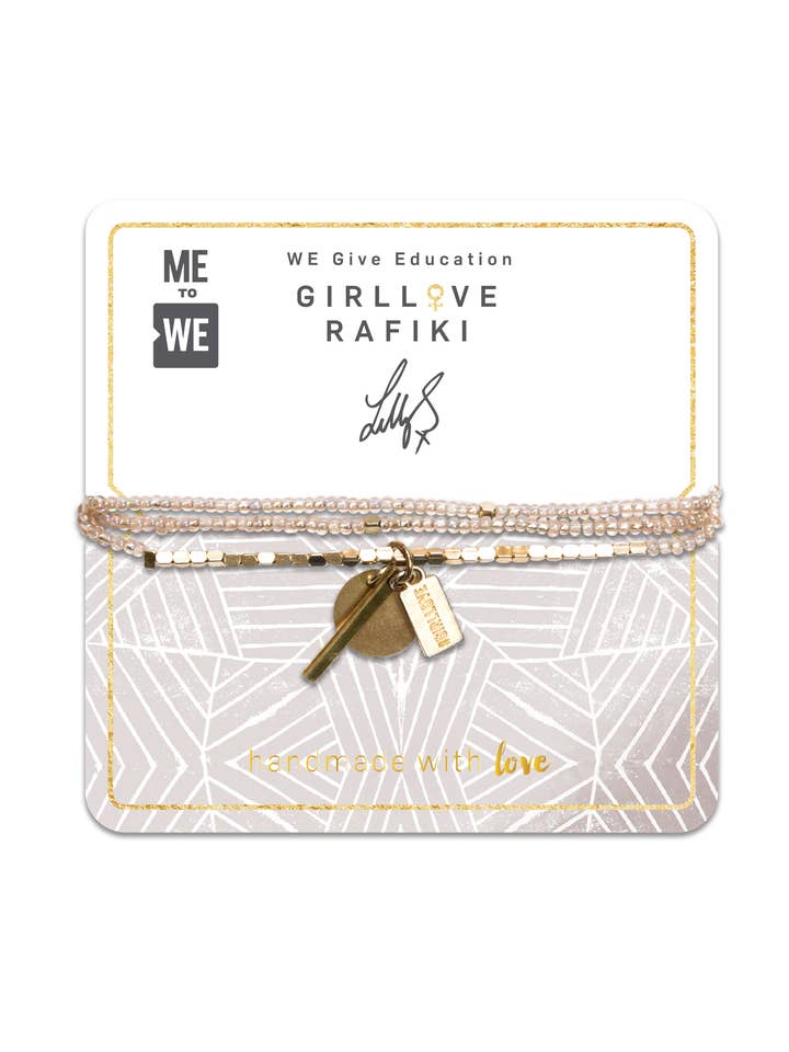 Lilly Singh #GirlLove Rafiki Bracelet for wholesale by ME to WE