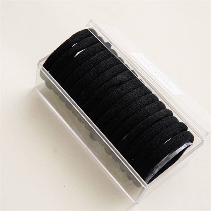 ACCITY - Wholesale Hair Tie - 15PCS/BOX SUPER STRETCHY ELASTIC HAIR TIES_CWAHA0335