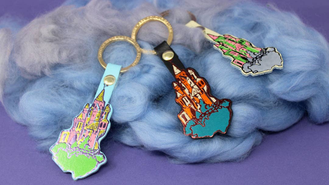Ark Colour Design - Wholesale Keychain - Unisex - Castle Key Fob3