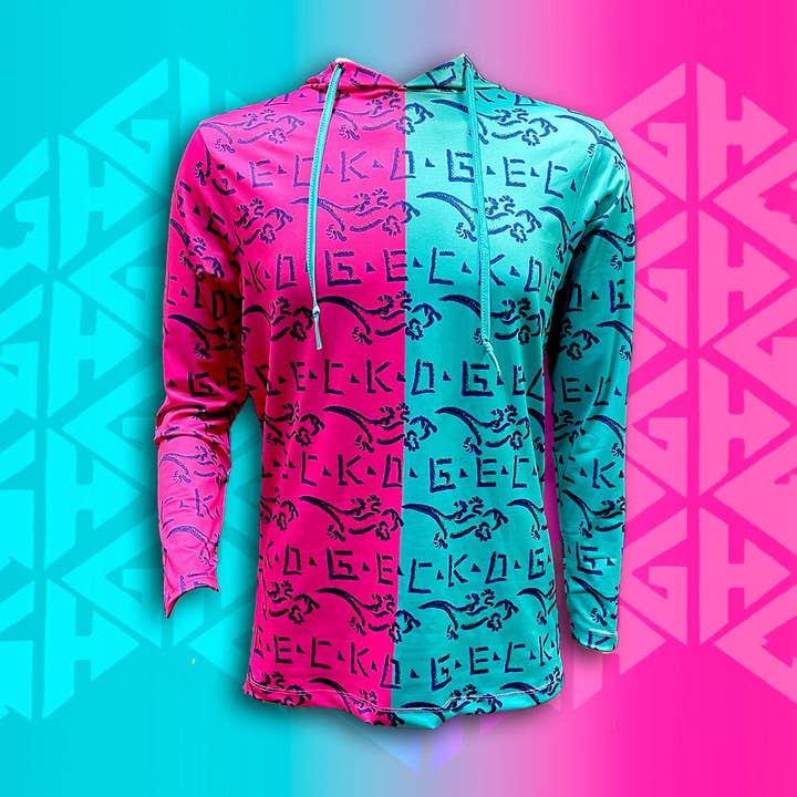 Gecko Petro Split UPF 30+ Sun Shirt for wholesale by Gecko Hawaii