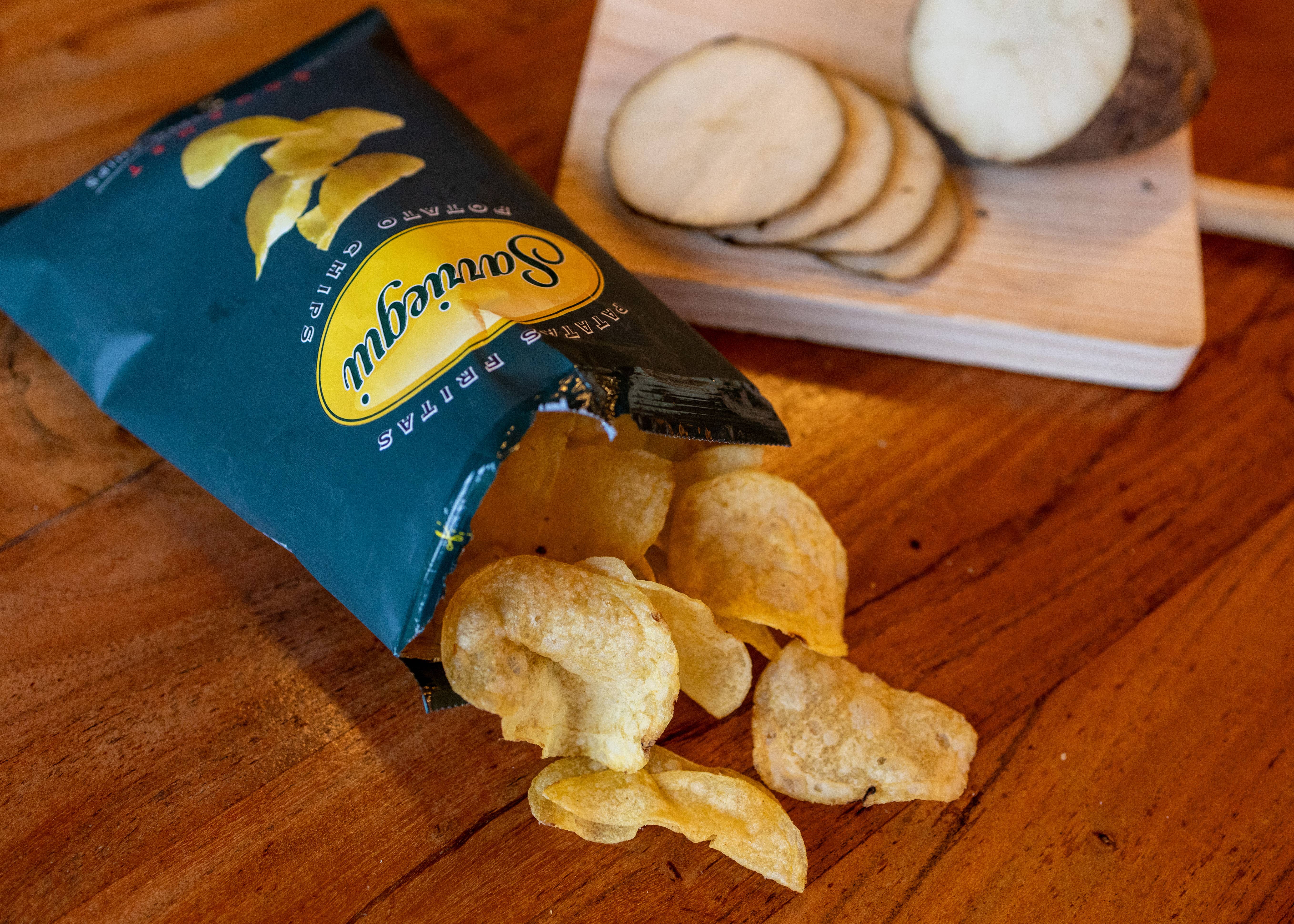 Chips Sarriegui - Wholesale Chips - Aardappelchips 150 g in extra vierge olijfolie met zout2